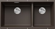 Мойка BLANCO SUBLINE 480/320-U Silgranit кофе фото в Новосибирске Мойка BLANCO SUBLINE 480/320-U Silgranit кофе фото в Новосибирске