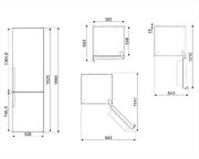 Холодильник Smeg FC182PBNEM фото 3 в Новосибирске