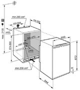 Встраиваемый холодильник Liebherr IK 1654 Premium фото 4 в Новосибирске