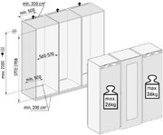 Встраиваемый холодильник Liebherr IXRFW 5156 (SIFNe 5178 + EWTgw 3583 + IRBd 5150) фото 4 в Новосибирске