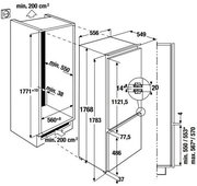 Встраиваемый холодильник Kuppersbusch FKGF 8800.1i фото 2 в Новосибирске