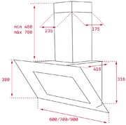 Вытяжка Teka DVT 950 WHITE фото 2 в Новосибирске