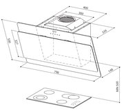 Вытяжка Faber Cocktail WH F80 фото 4 в Новосибирске