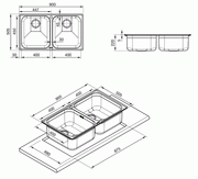 Мойка Смег LTS902-2 фото 2 в Новосибирске Мойка Smeg LTS902-2 фото 2 в Новосибирске