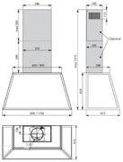 Вытяжка Falmec TIME 85 anthracite фото 3 в Новосибирске
