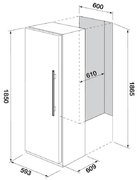 Встраиваемая морозильная камера Fulgor Milano FFSI 351 NF ED X фото 3 в Новосибирске