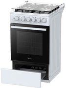 Газовая плита Midea MFO-M4G20T0E(WH) фото 3 в Новосибирске