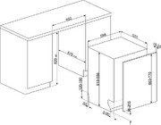 Встраиваемая посудомоечная машина Smeg STL5352C фото 3 в Новосибирске