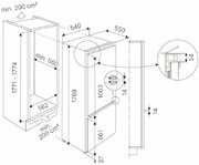 Встраиваемый холодильник Kuppersbusch FKGF 8851.0i фото 2 в Новосибирске