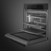 Духовой шкаф с функциями пара и СВЧ Smeg SO6204APB фото 4 в Новосибирске