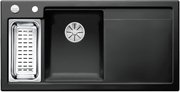 Мойка Бланко AXON II 6 S (чаша слева) керамика клапан-автомат InFino® черный фото в Новосибирске Мойка Blanco AXON II 6 S (чаша слева) керамика клапан-автомат InFino® черный фото в Новосибирске