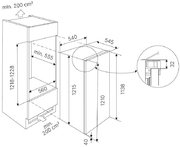 Встраиваемый холодильник Kuppersbusch FK 4540.1i фото 2 в Новосибирске