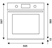Духовой шкаф Bertazzoni F6011MODVPTN фото 2 в Новосибирске