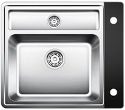 Мойка Бланко Statura 6-IF Crystal черное стекло нержавеющая сталь фото в Новосибирске Мойка Blanco Statura 6-IF Crystal черное стекло нержавеющая сталь фото в Новосибирске