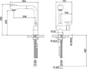 Смеситель Smeg MD1 фото 2 в Новосибирске