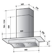 Вытяжка De Dietrich DHD 787 W фото 3 в Новосибирске
