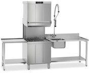 Купольная посудомоечная машина Smeg HTY620DS фото 2 в Новосибирске