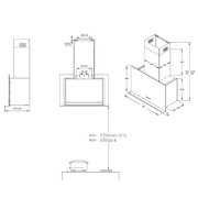 Вертикальная вытяжка Korting KHC 65330 GN фото 4 в Новосибирске