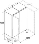Холодильник Liebherr XRFsd 5220 (SFNsdd 5227 + SRsdd 5220) фото 4 в Новосибирске