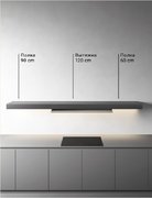 Полка Falmec 90 см панелируемая KACL.457#NF фото 4 в Новосибирске