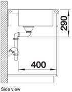 Мойка BLANCO ANDANO 500-IF/A нержавеющая сталь, клапан-автомат фото 4 в Новосибирске Мойка BLANCO ANDANO 500-IF/A нержавеющая сталь, клапан-автомат фото 4 в Новосибирске