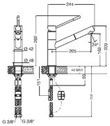Смеситель Smeg MD12-CR фото 2 в Новосибирске