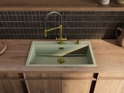 Мойка Омойкири Kitagawa 86-LB WG фото 2 в Новосибирске Мойка Omoikiri Kitagawa 86-LB WG фото 2 в Новосибирске