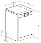 Посудомоечная машина Smeg LVS367B фото 2 в Новосибирске