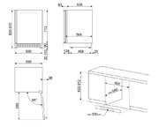 Встраиваемый винный холодильник Smeg CVI138LS3 фото 4 в Новосибирске