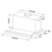 Встраиваемая вытяжка Bertazzoni KTE60MOD1B фото 4 в Новосибирске