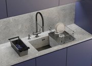 Мойка Омойкири Kasen 49-16 INT IN фото 2 в Новосибирске Мойка Omoikiri Kasen 49-16 INT IN фото 2 в Новосибирске