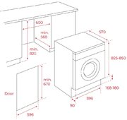 Встраиваемая стирально-сушильная машина Teka LSI5 1481 фото 2 в Новосибирске