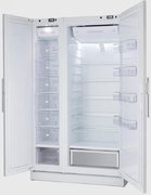 Холодильник с морозильной камерой Festivo 120 CFM 120CFM521 (белый/нержавеющая сталь) фото 2 в Новосибирске