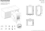 Винный шкаф Dunavox DAUF-38.100DSS.TO фото 4 в Новосибирске
