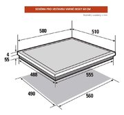 Индукционная варочная панель Brandt BPI6427B фото 2 в Новосибирске