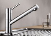 Смеситель Бланко Kano 521502 хром фото 2 в Новосибирске Смеситель Blanco Kano 521502 хром фото 2 в Новосибирске