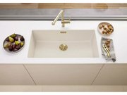 Набор декоративных элементов C-overflow и InFino® Satin Gold (одна чаша) Blanco 203476 фото 3 в Новосибирске