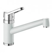 Смеситель Бланко ACTIS Сочетание материалов хром/керамика белоснежный фото в Новосибирске Смеситель Blanco ACTIS Сочетание материалов хром/керамика белоснежный фото в Новосибирске