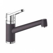 Смеситель Бланко ACTIS Сочетание материалов хром/керамика базальт фото в Новосибирске Смеситель Blanco ACTIS Сочетание материалов хром/керамика базальт фото в Новосибирске