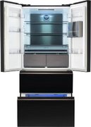 Холодильник Hyundai CM55043F черное стекло фото 4 в Новосибирске