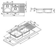 Мойка Smeg LTS1163D фото 2 в Новосибирске