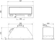 Встраиваемая вытяжка Smeg KSG6P4MB фото 3 в Новосибирске