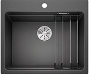 Мойка Blanco Etagon 6 антрацит клапан-автомат InFino 524539 фото 2 в Новосибирске