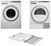 Asko Logic 13 (стиральная машина W4086C.W/3 + сушильная машина T408HD.W + выдвижная полка HSS1053W) Asko Logic 13 (стиральная машина W4086C.W/3 + сушильная машина T408HD.W + выдвижная полка HSS1053W)