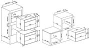 Компактный духовой шкаф с СВЧ Smeg SF4920MCN фото 2 в Новосибирске