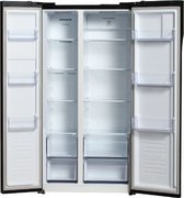 Холодильник Hyundai CS5003F черное стекло фото 4 в Новосибирске