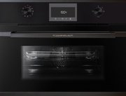 Компактный духовой шкаф с микроволнами Kuppersbusch CBM 6330.0 S6 Black Steel