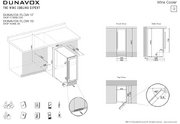 Встраиваемый винный шкаф Dunavox DAUF-17.58DC фото 2 в Новосибирске