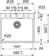 Мойка Франке MRG 610-54 FTL сахара фото 2 в Новосибирске Мойка Franke MRG 610-54 FTL сахара фото 2 в Новосибирске