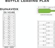 Винный шкаф Dunavox DX-143.468C фото 4 в Новосибирске